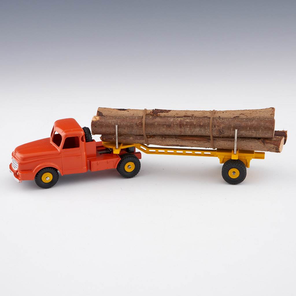 Lot de Lot de 2 Dinky Supertoys : - 36B Tracteur Willème et semi