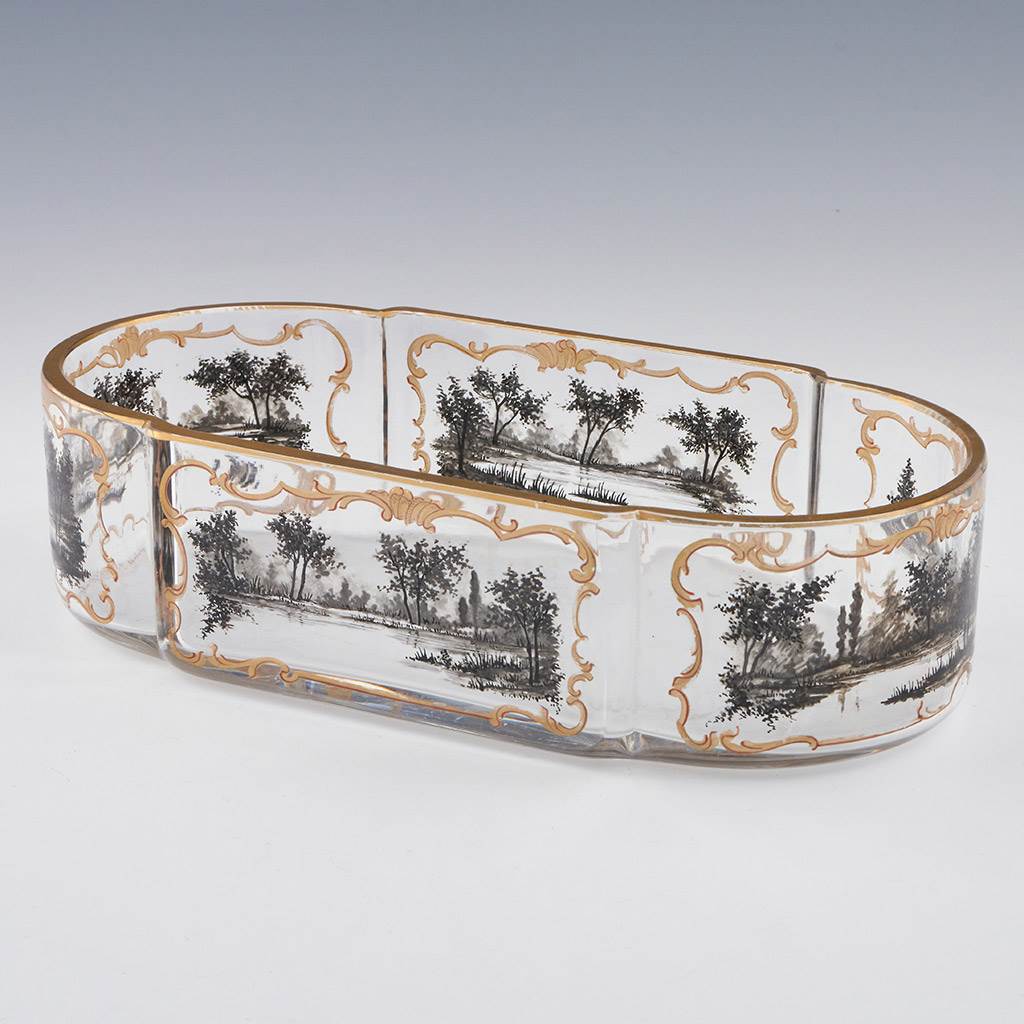 Rectangular Glass Dish with rounded ends
