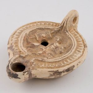 Roman Oil Lamp Mediterranean to Holy Land Region 2nd-3rd Century AD