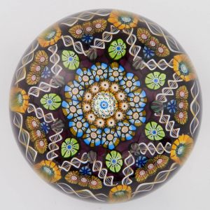 A Perthshire Complex Cane  PP102 Paperweight 1988