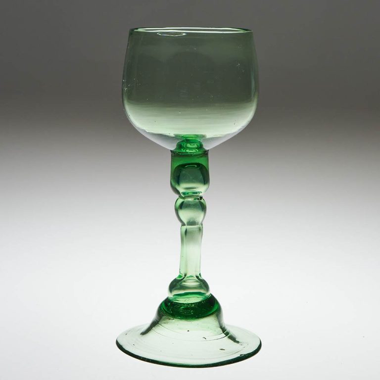 18th Century Hollow Stem Export Wine Glass c1740