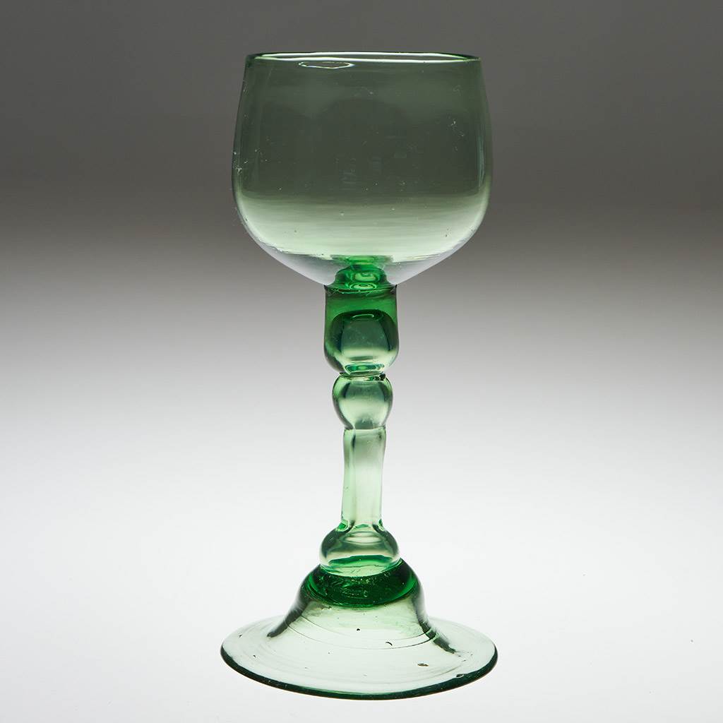 18th Century Hollow Stem Export Wine Glass c1740