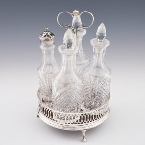 Georgian Sterling Silver Cruet