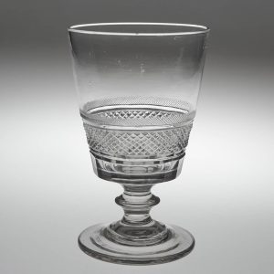 A Fine 19th Century Cut Glass Rummer