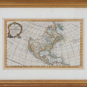 Antique Map - An Accurate Map of North America - London 1768
