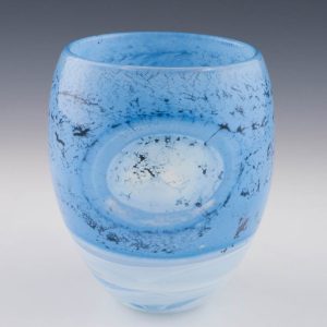 It Snowed - A Studio Glass Vase By Siddy Langley