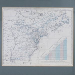 The Theatre Of War in North America - Map First Published 1776