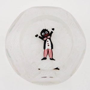 A John Deacons Lampwork Golly Paperweight 2004