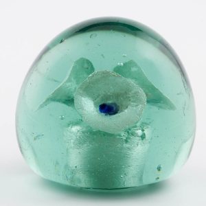 J Kilner Maker Wakefield Victorian Coloured Flower Paperweight c1840