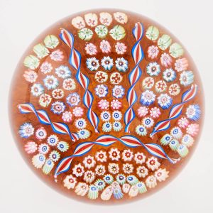 John Deacons Paperweight Millefiori Twist c2005
