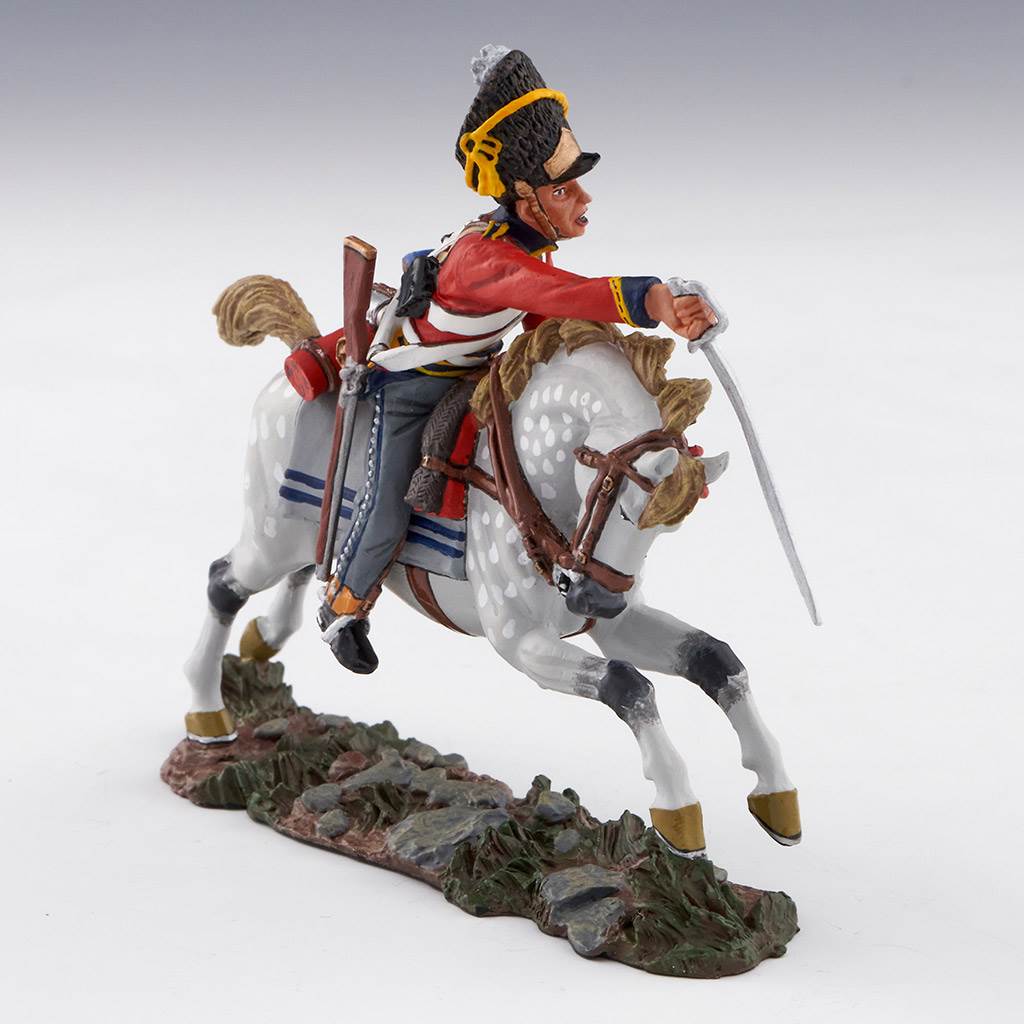 King & Country NA090 – Scots Grey – Cavalerie Britannique Premier Empire – Sabre Baissé – 60mm