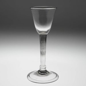 Georgian Balustroid Wine Glass