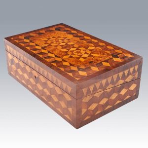 Tunbridge Ware - A Fine Large Writing Slope c1850