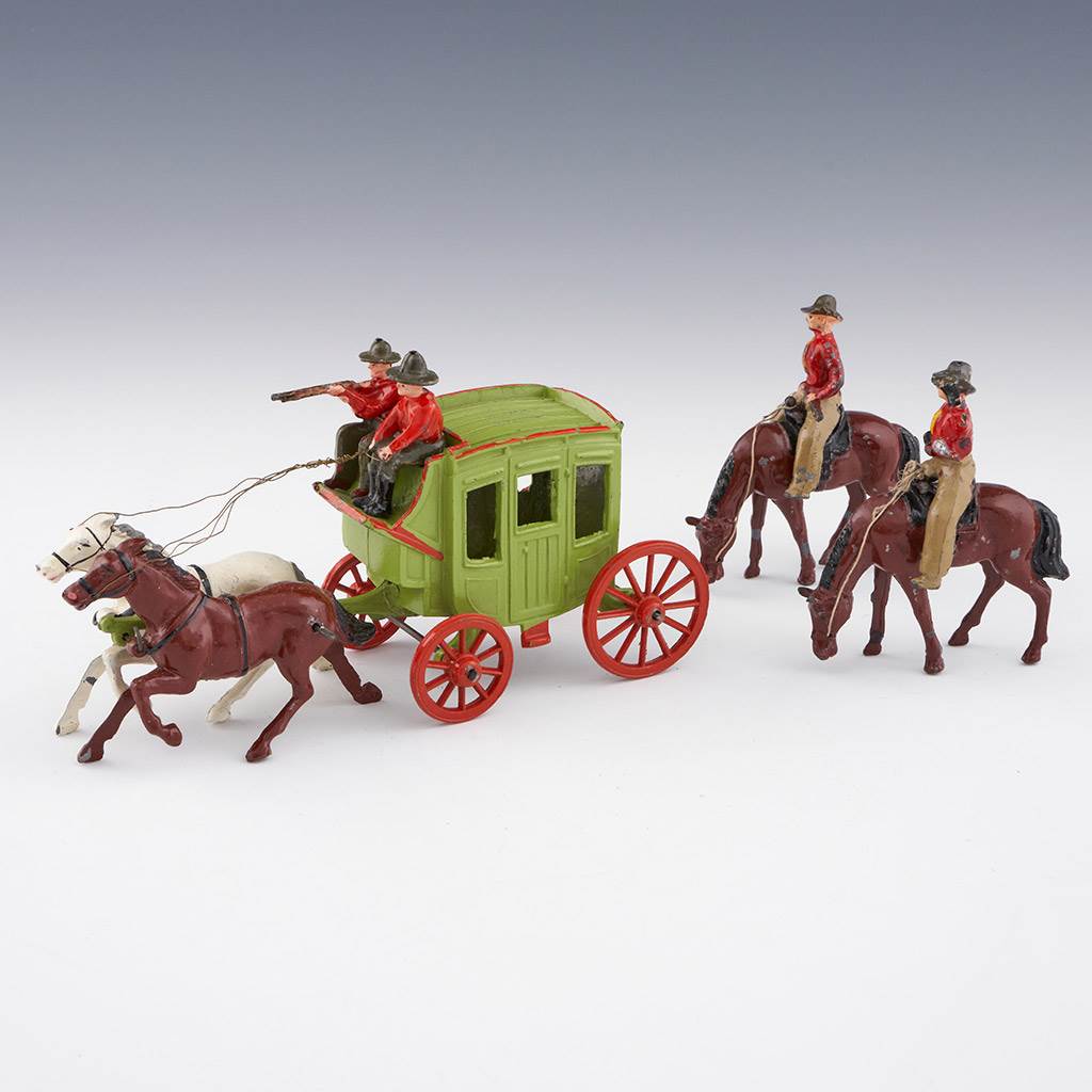 Wild West Stagecoach John Hill & Co