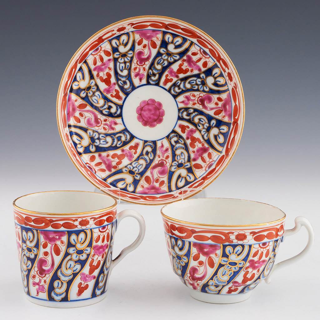 Three Piece Porcelain Tea Set