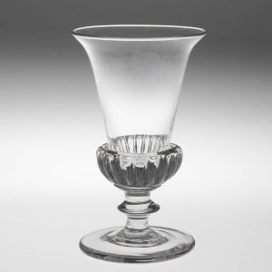 19th Century Gadrooned Jelly Or Syllabub Glass c1835