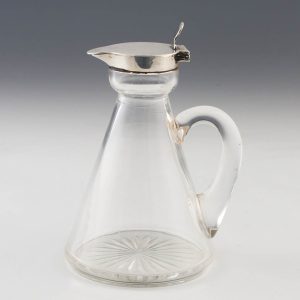 Hukin and Heath Sterling Silver Topped Noggin 1909