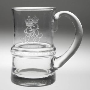 Limited Edition Glass Tankard Edward VIII The King That Never Was c1937