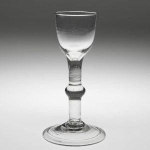 Balustroid Stem Wine Glass c1740