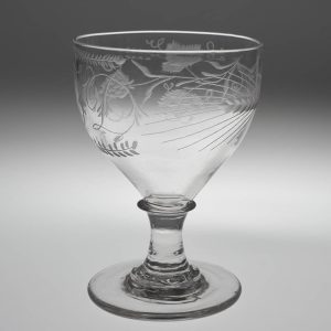 Engraved 19th Century Rummer c1820
