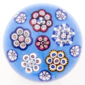 Paul Ysart Paperweight Rondel Millefiori c1930's