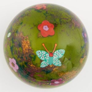Peter Holmes Selkirk Paperweight Butterfly 1979