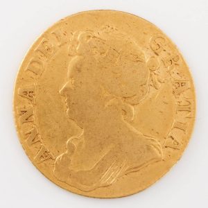 Queen Anne Guinea - Royal Mint London 1710