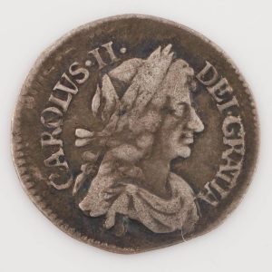 Charles II Milled Silver Threepence 1679