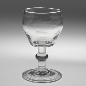 Incurved Bucket Bowl Georgian Gin Glass c1810