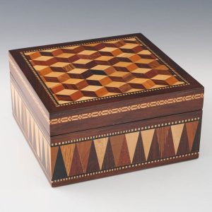 Tunbridge Ware Jewellery Box by Robert Vorley 2010