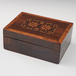 Tunbridge Ware - A Trinket Box c1840