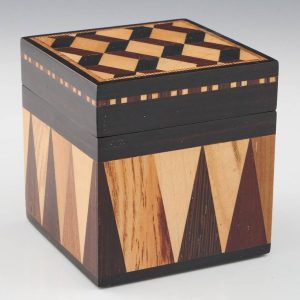 Tunbridge Ware Jewellery Box By Robert Vorley 1995