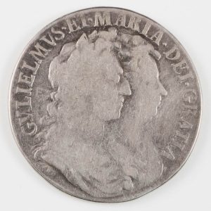 William & Mary Silver Half-Crown 1689