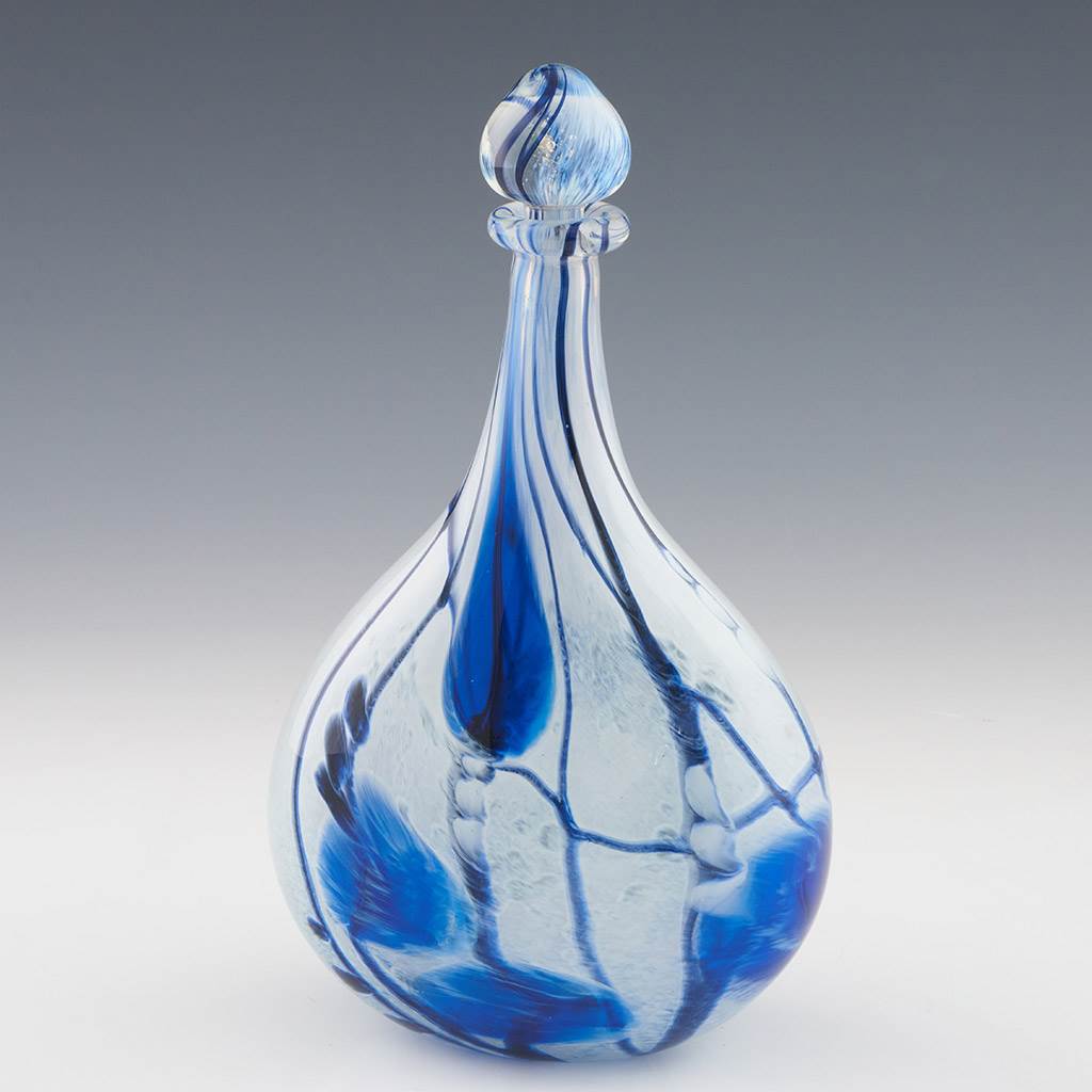 A Siddy Langley Bottle with stopper