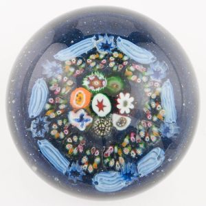 An Ysart Brothers Concentric Paperweight c1950