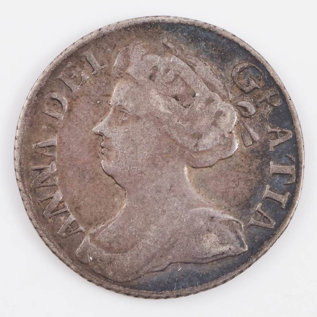 Queen Anne Silver Sixpence 1711