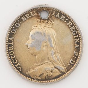 RARE Victoria Silver Groat Issued for British Guiana 1888