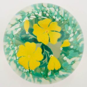 A Caithness Wildflower Collection Primrose Paperweight 2006