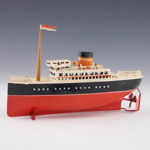 Arnold Tinplate Clockwork Ocean Liner c1948