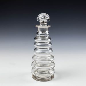 A Rare 18th Century Beehive Decanter c1770