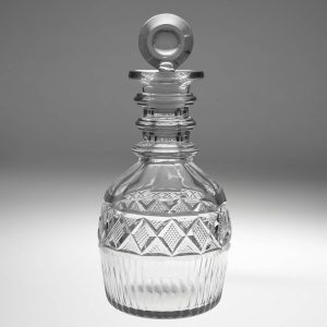A Fine Irish Prussian Decanter c1825