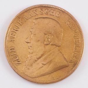 Gold Pond South African Republic Kruger 1896