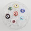 Baccarat Paperweight - Gridels On Muslin Ground c1850
