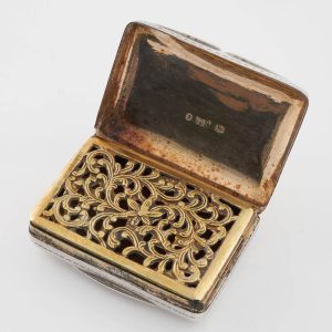 Sterling Silver Vinaigrette Birmingham 1835