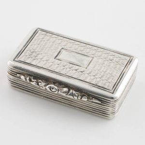 Sterling Silver Vinaigrette Birmingham 1826