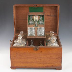 Twelve Bottle Decanter Box - Mid 19th Century