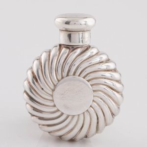 Sterling Silver Perfume Bottle London 1886