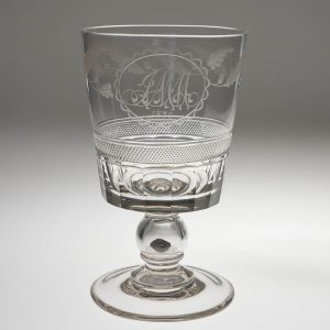 Very Tall  Victorian Coin Rummer c1840