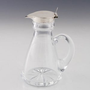 Silver Topped Whiskey Noggin Birmingham 1915