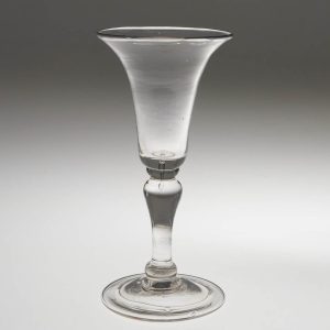 Georgian Gin Glass with Balustroid Stem c1745